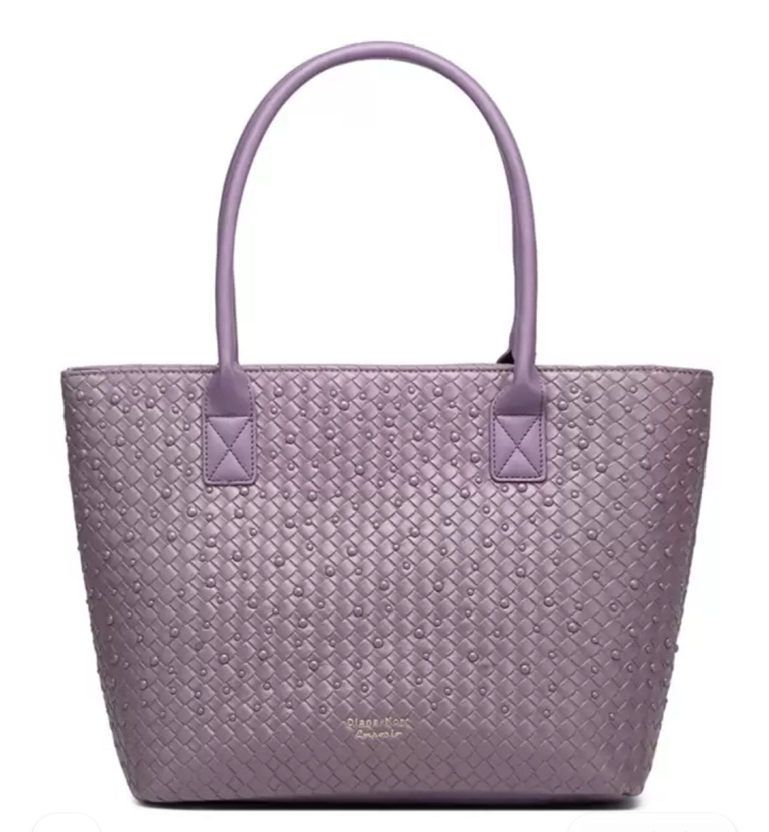 Handheld Textured Structured Bag