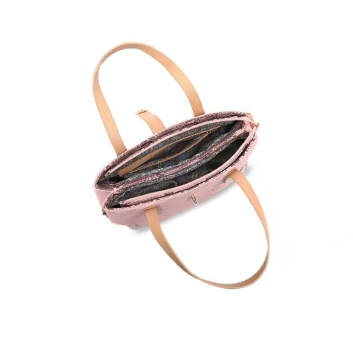 Textured Structured Handbag for Women – Elegant Handheld Purse