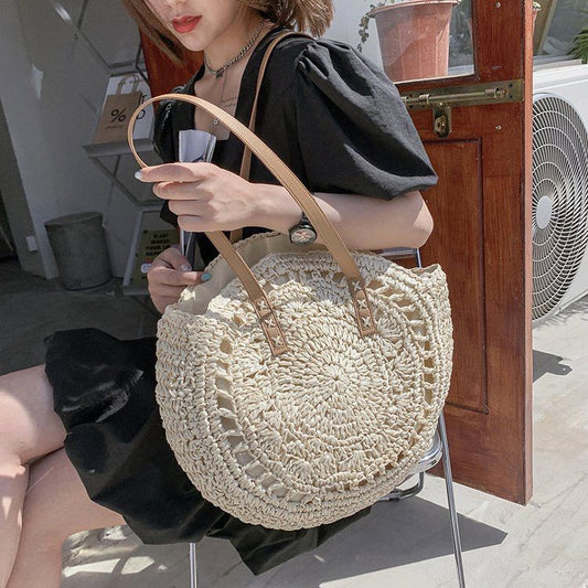 Handcrafted Jute Beach Tote  Bags