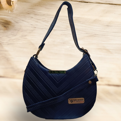 blue color handbags
