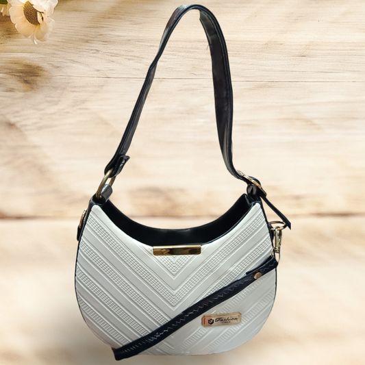 handbag white color
