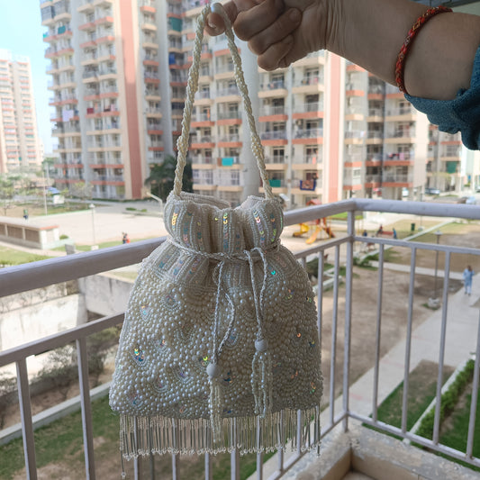 white color potli